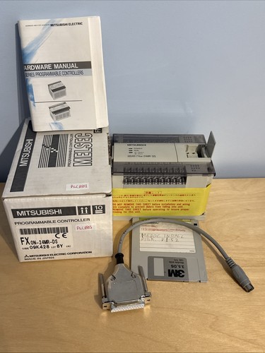 Plc mitsubishi fx0n 24mr - plc, fx0n-24mr-ds